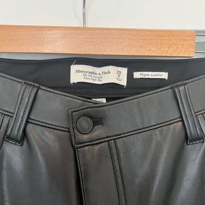 Vegan Leather Abercrombie Pants